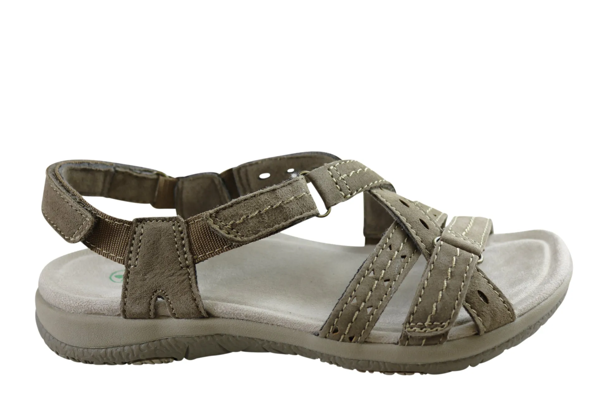 Foot-Friendly Design Planet By Earth Sammie Womens Comfortable Leather Supportive Sandals