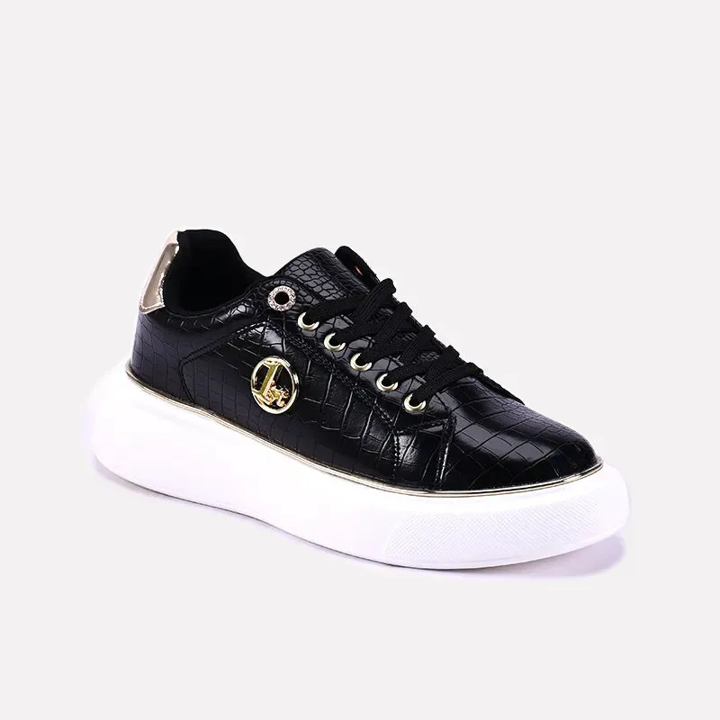 Urban Vibe Black Platform Sneakers 0440699 Multi-Use Shoes