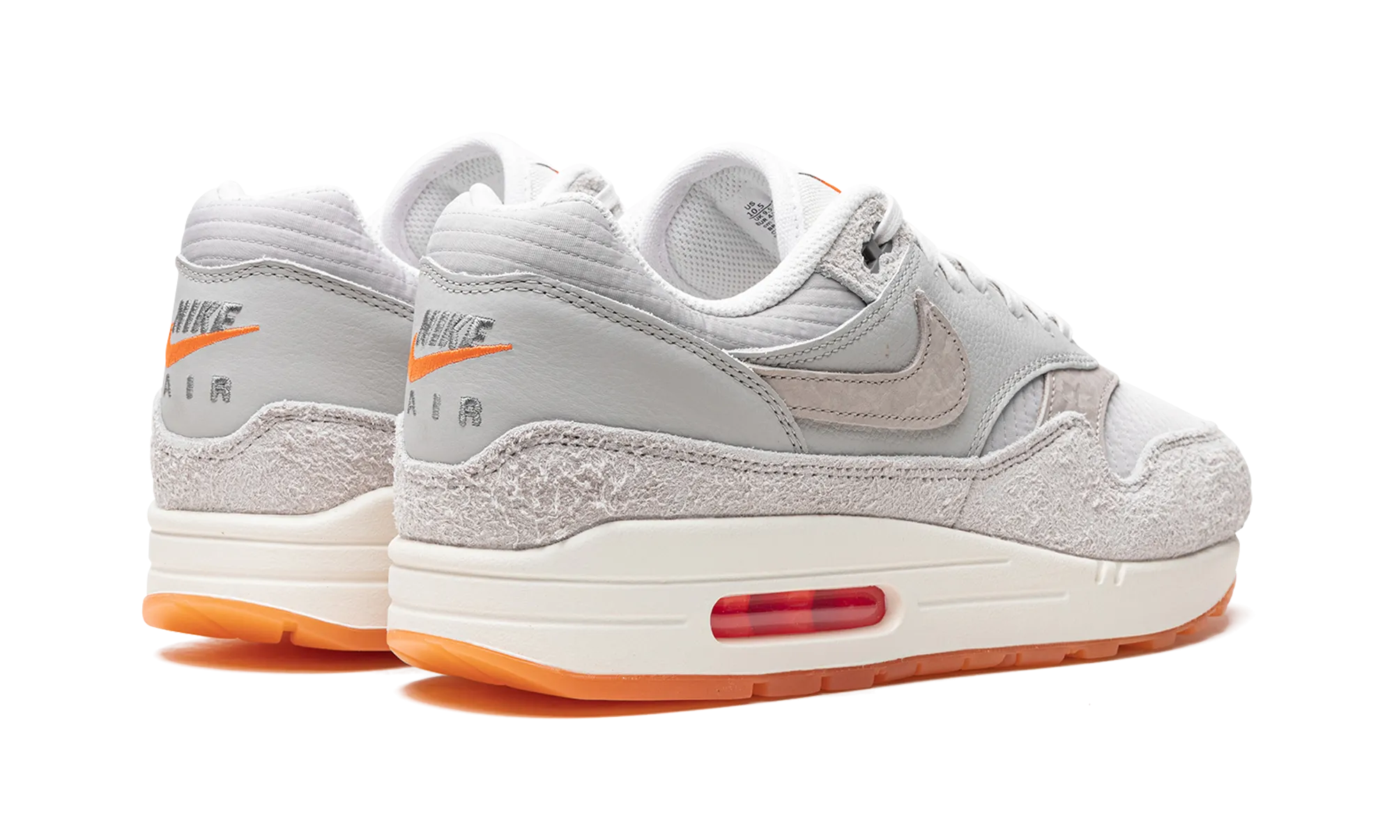 Air Max 1 "Light Iron Ore / Total Orange" Hike Meet Cherry Pop