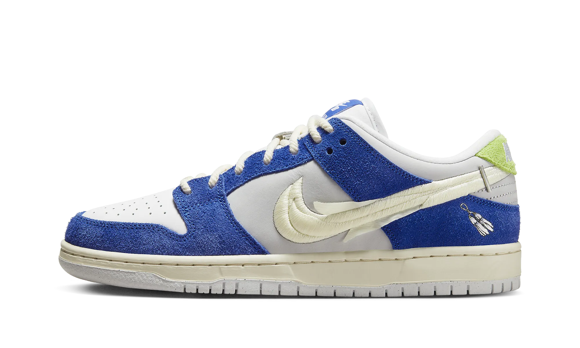 SB Dunk Low "Fly Streetwear - Gardenia" Comfort Upper Material Party Ready