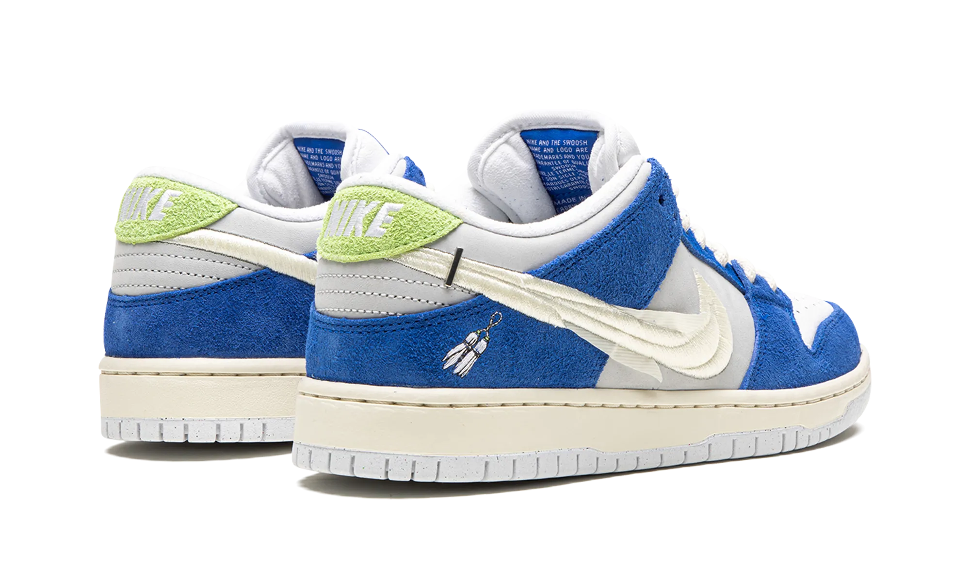 SB Dunk Low "Fly Streetwear - Gardenia" padded insole Touch Of Style