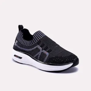 Nymira Black Slip On Sneakers 0440774 Impact Diffusing Insoles