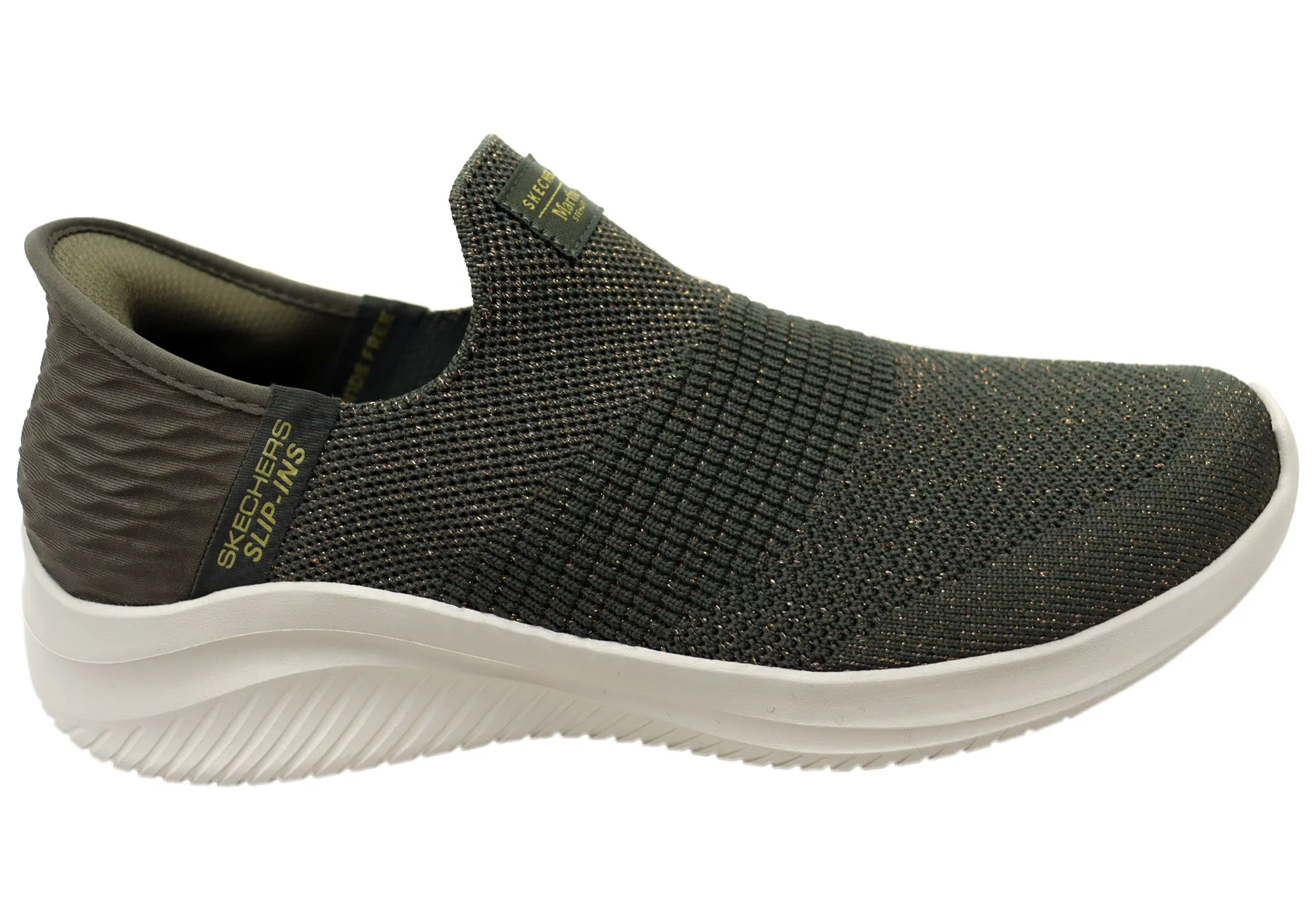 Skechers Womens Martha Stewart Slip Ins Ultra Flex 3.0 Shoes Matte Edge