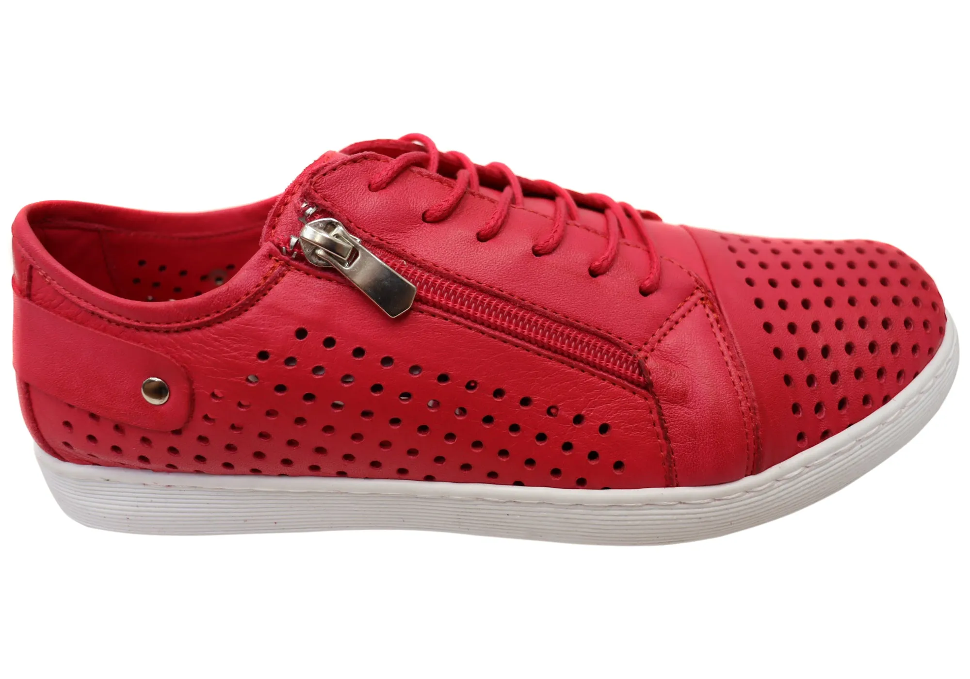 Gloss Finish Cabello Comfort EG17 Womens European Leather Comfortable Shoes