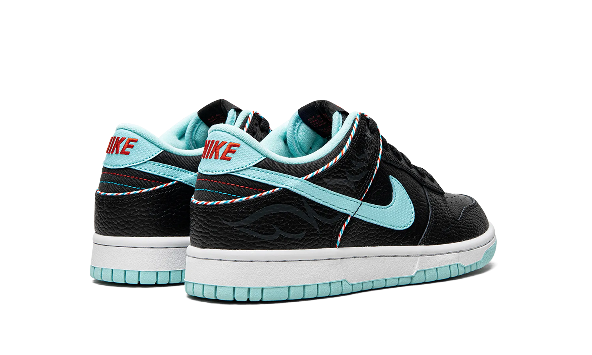Leather   upper Stone Hike DUNK LOW SE (GS) "Barbershop"