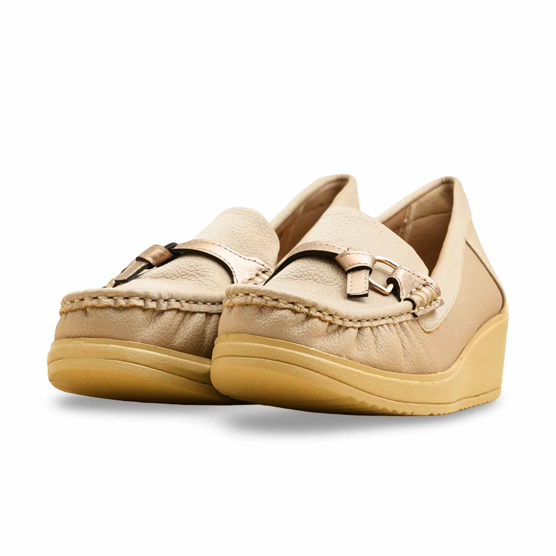No Stress Comfort Straps Golden Moccasin WN4476