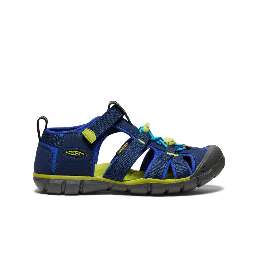 Big Kids' Seacamp II CNX  |  Naval Academy/Chartreuse Walk Out Light Comfort