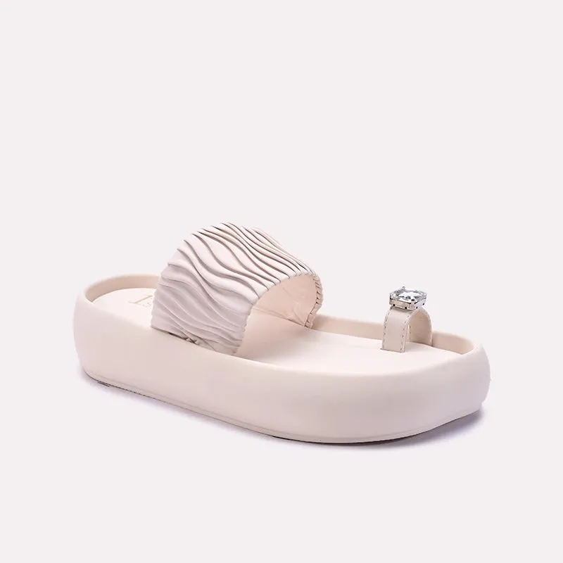 Fawn Platform Slippers 0413202 Mesh