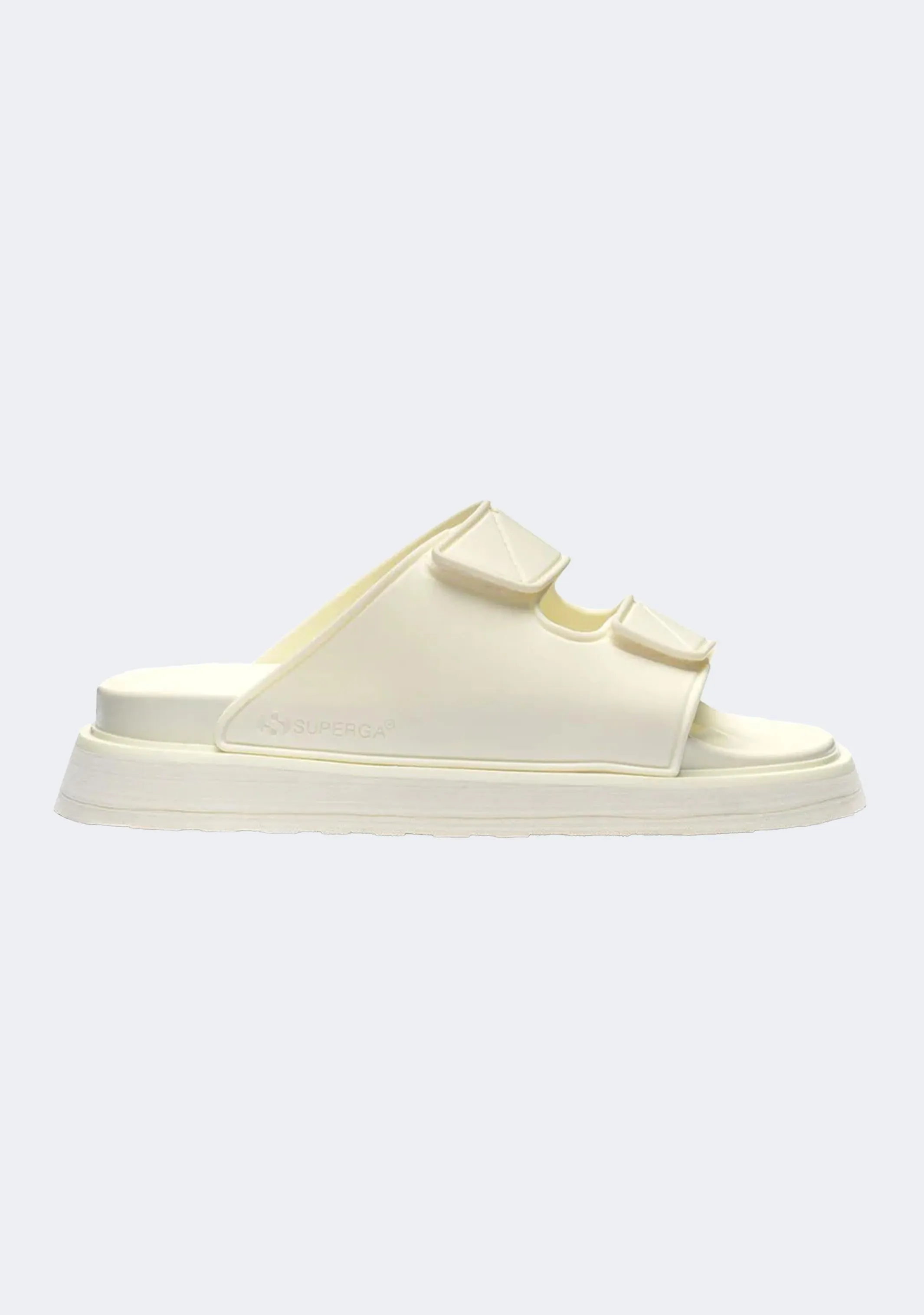 Superga 1918 Double Bands Micro-Injection Slides Comfortable Flexible Design