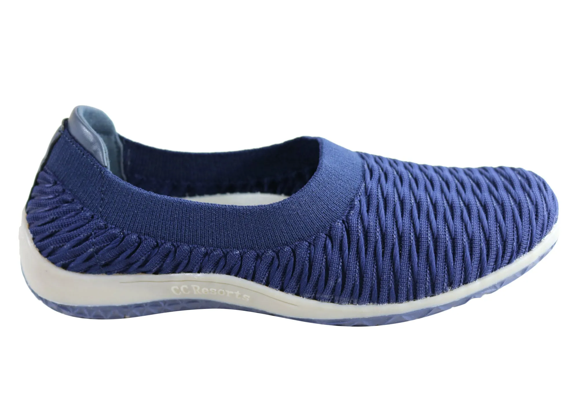 CC Resorts Sam Womens Comfortable Cushioned Slip On Casual Shoes Soft Neutral