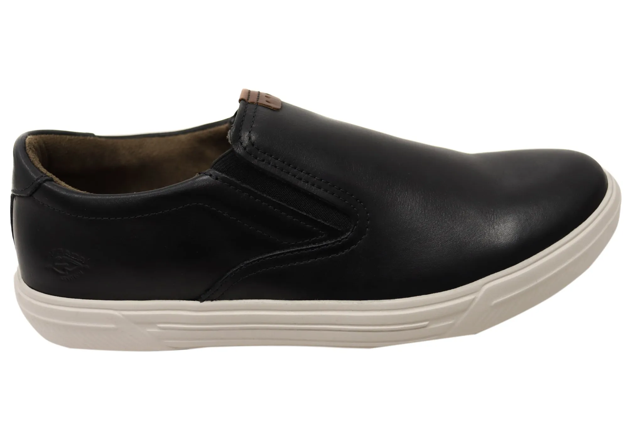 Pegada Strobe Mens Comfortable Brazilian Leather Slip On Casual Shoes Comfortable Feeling