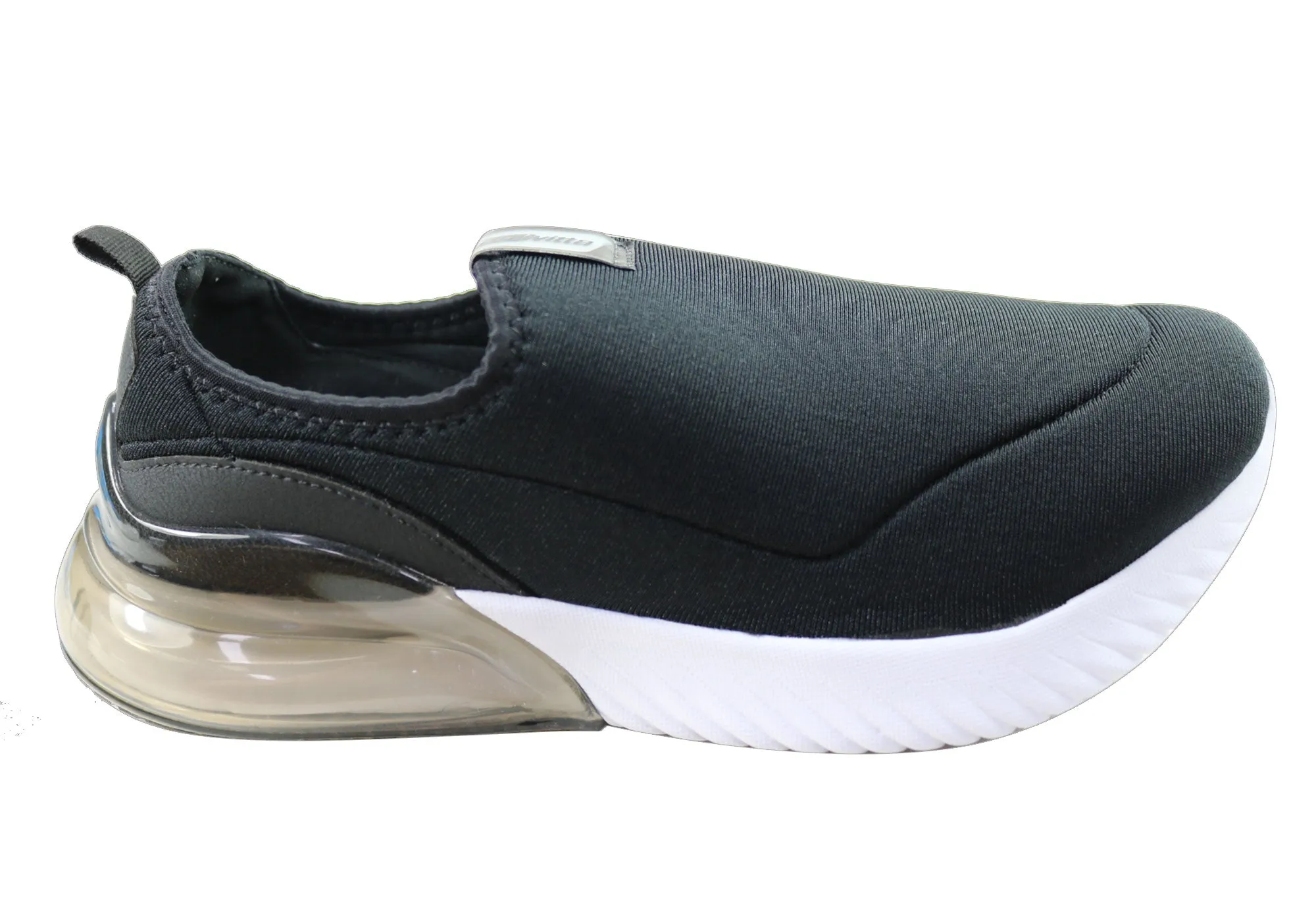 Actvitta Sharnell Womens Cushioned Slip On Active Shoes Made In Brazil Zip Up