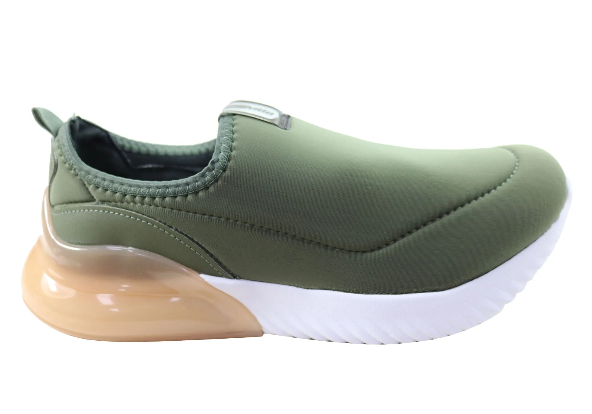 EasyToMaintain Smooth Flow Actvitta Sharnell Womens Cushioned Slip On Active Shoes Made In Brazil