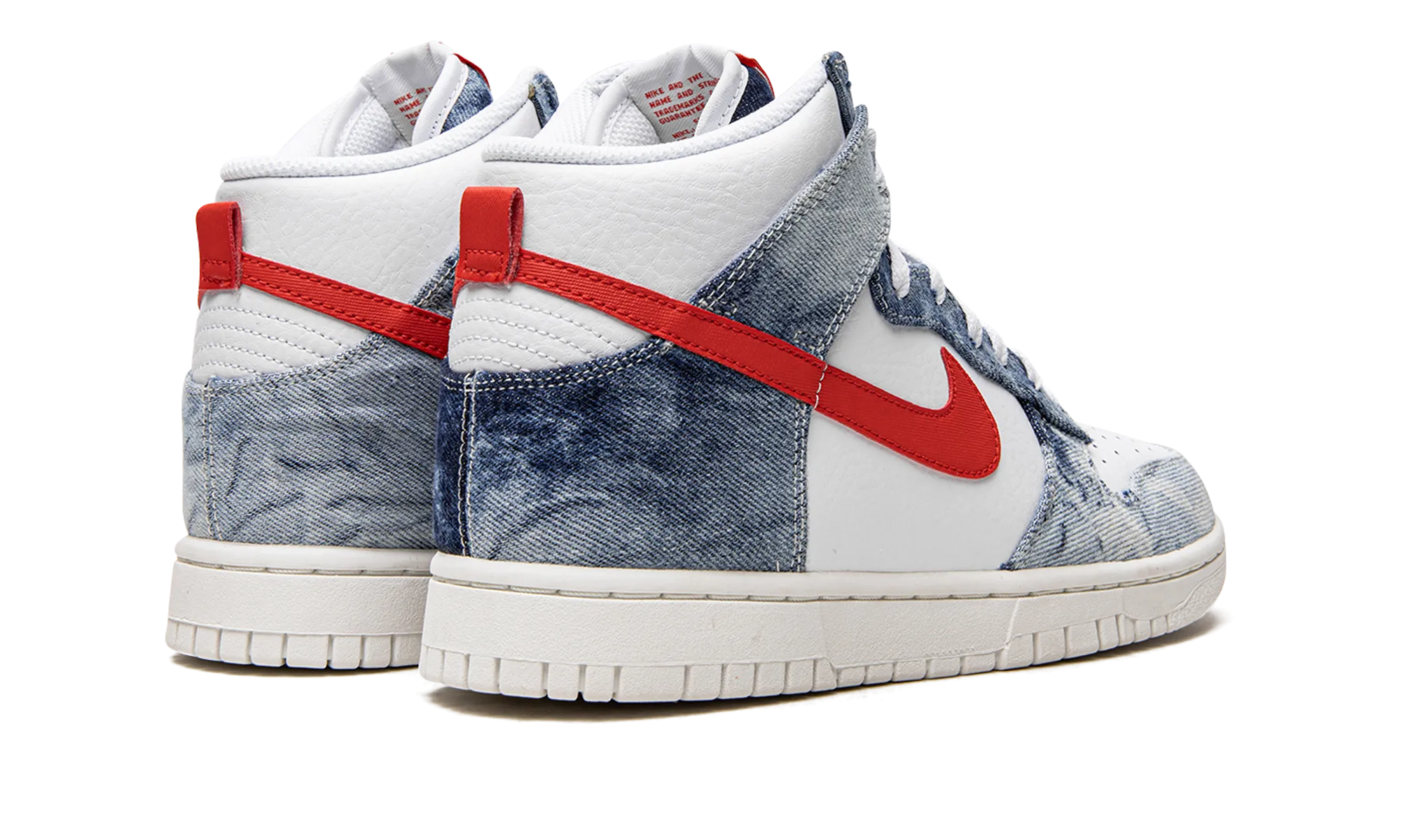 Boat shoes DUNK HIGH WMNS "Washed Denim"