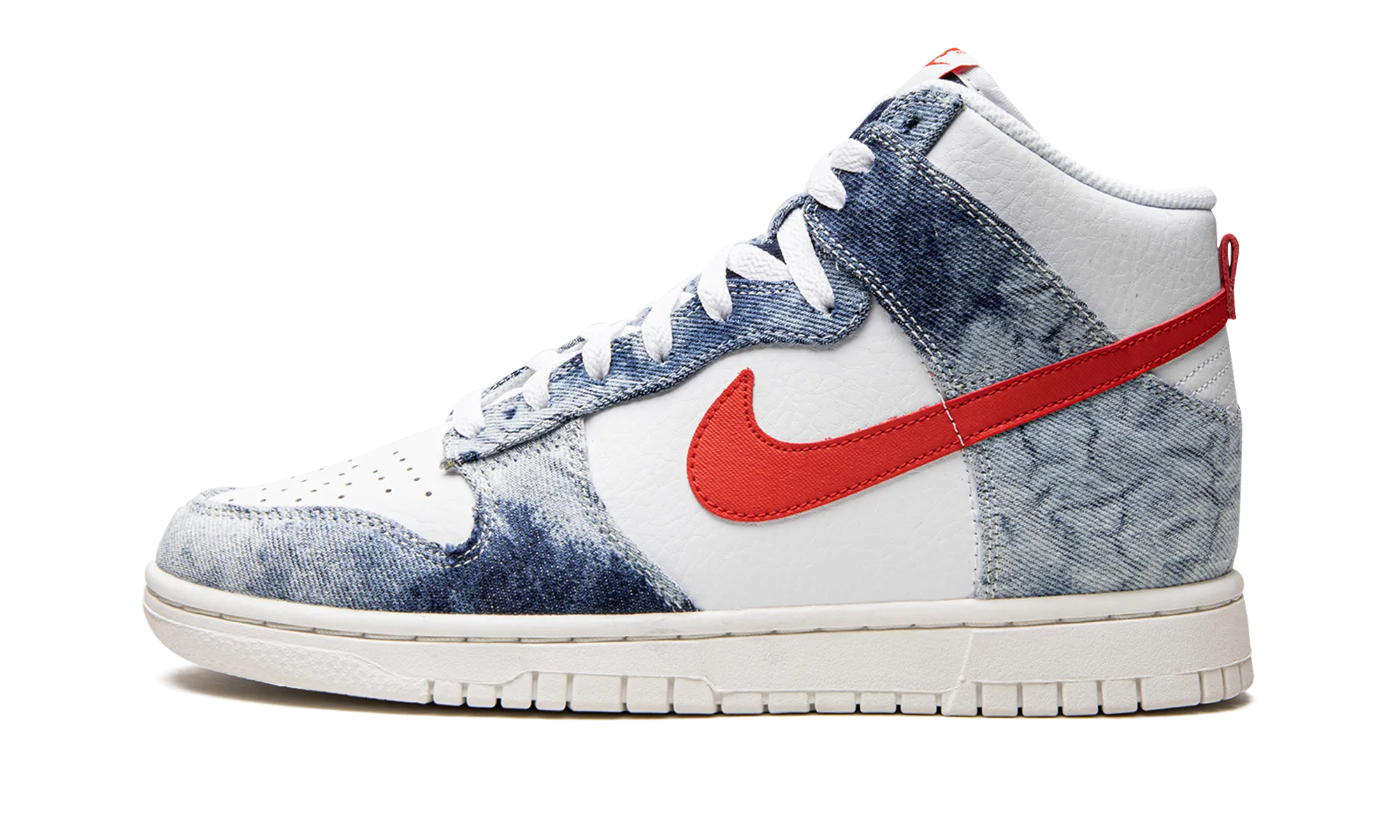 Rubber Sole DUNK HIGH WMNS "Washed Denim"