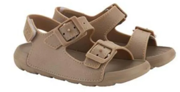 Park Friendly Igor Boy's and Girl's Maui MC Sandals, Taupe