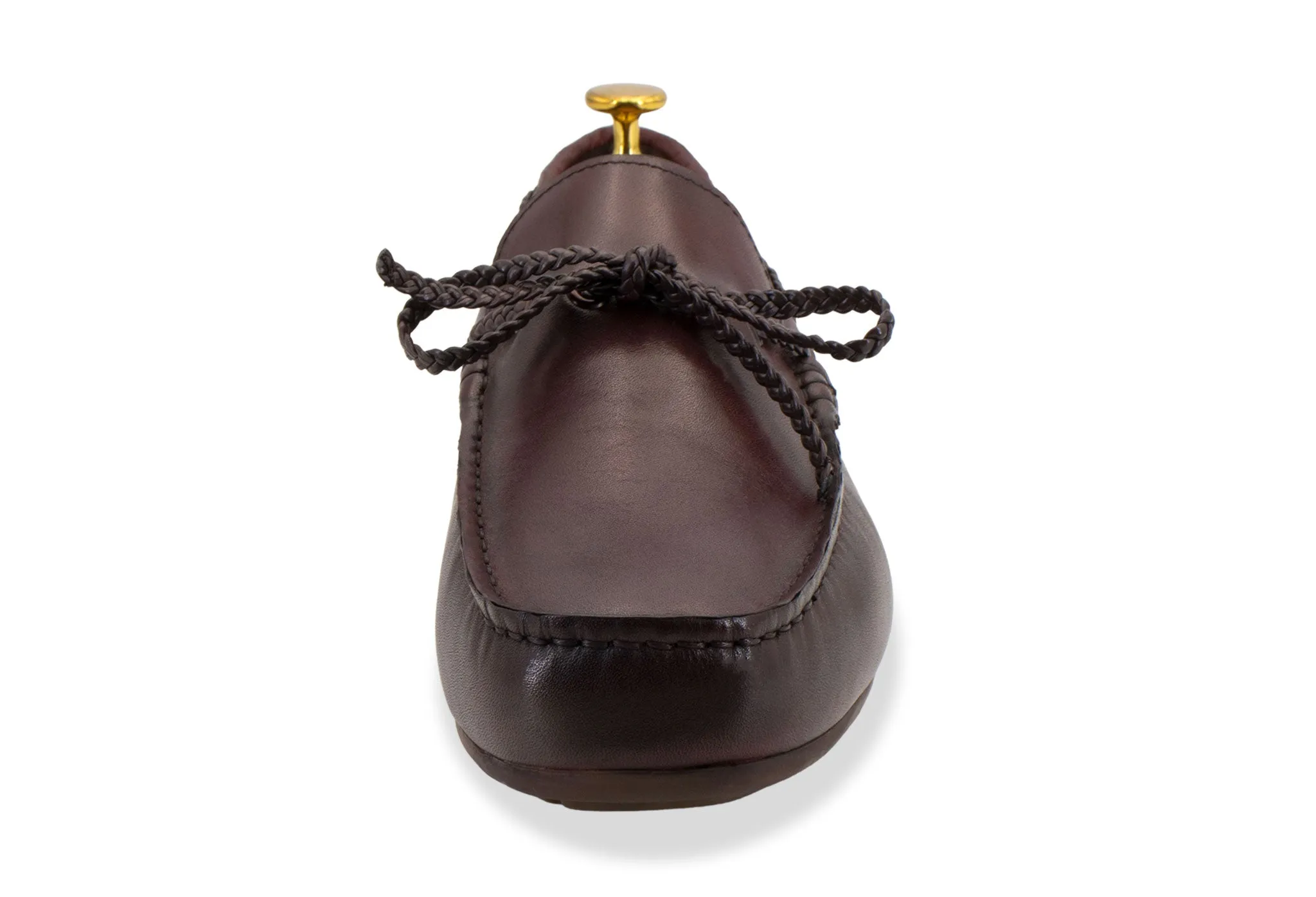 Esperanza Burgundy Moccasins Breathable Indoor Fitness