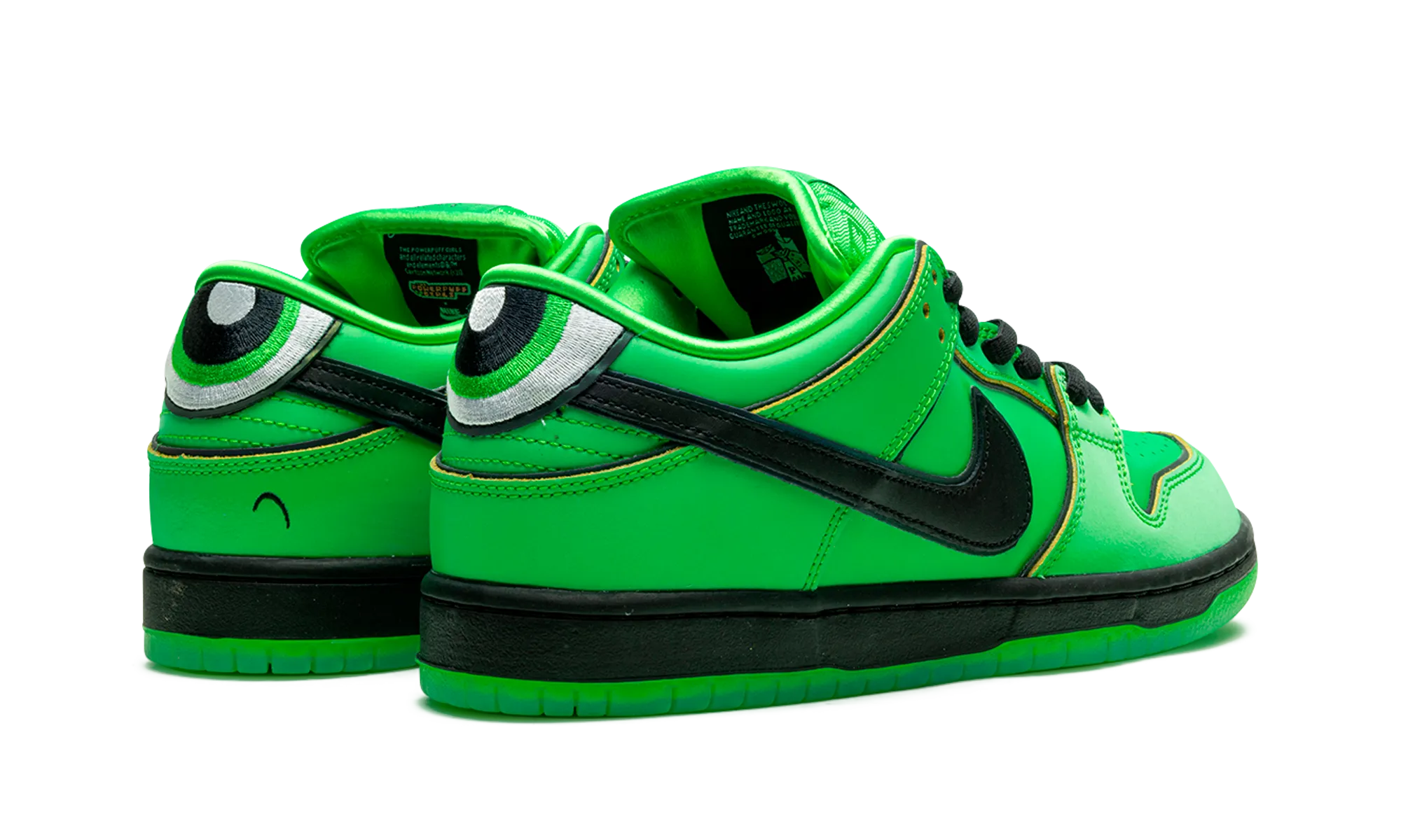 SB Dunk "Powerpuff Girls - Buttercup" Rubber   sole Soft Motion