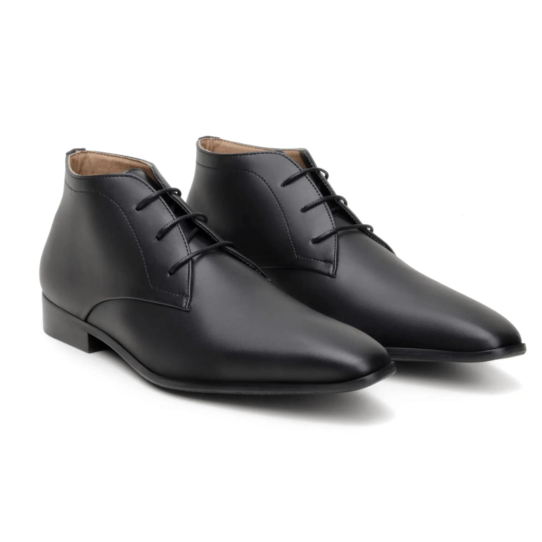 Beach Fun 'Benjie' men's vegan chukka by Zette Shoes - black