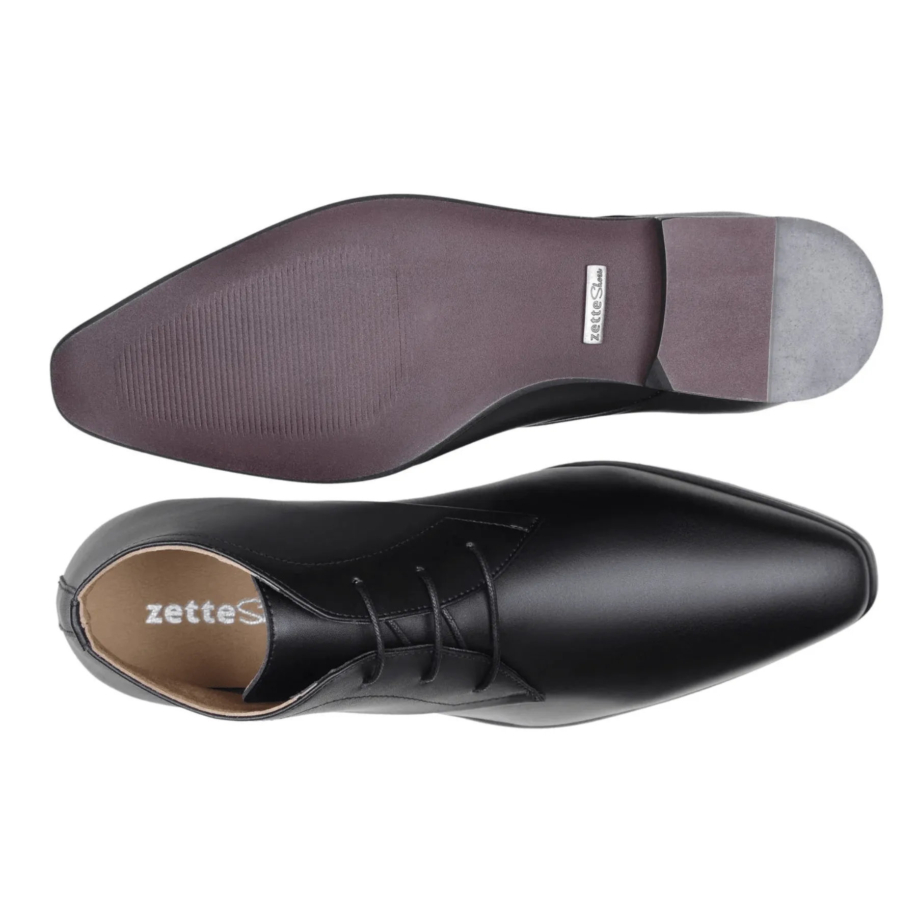 Arch Support Urban Walkers Kind Glow 'Benjie' men's vegan chukka by Zette Shoes - black