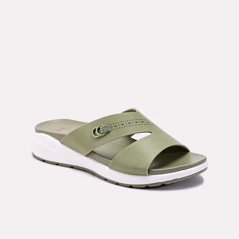 Ergonomic Travel Enthusiasts All Terrain Health Focused Green Comfy Casual Slippers 0413326
