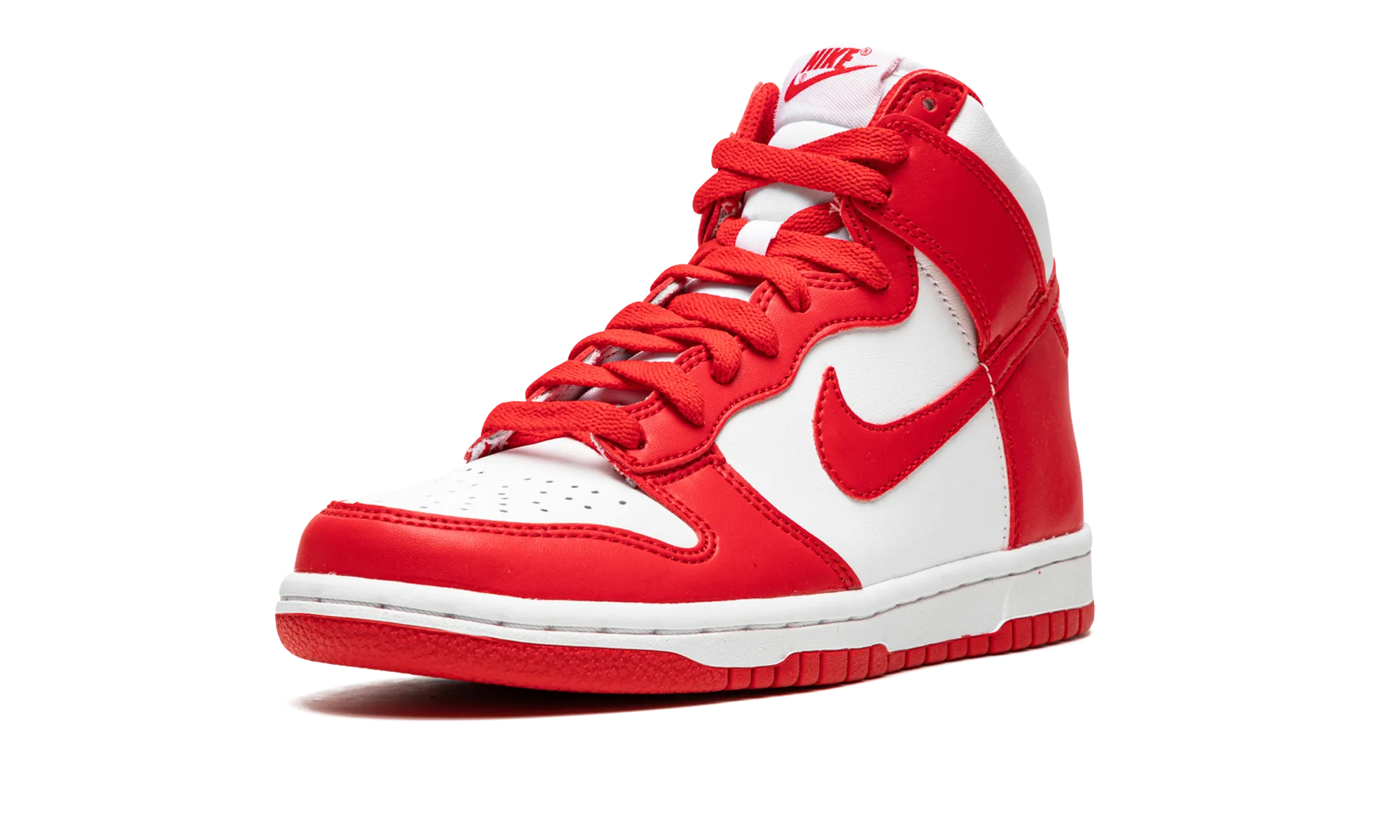 Daily Grace Dunk High GS "White / University Red"