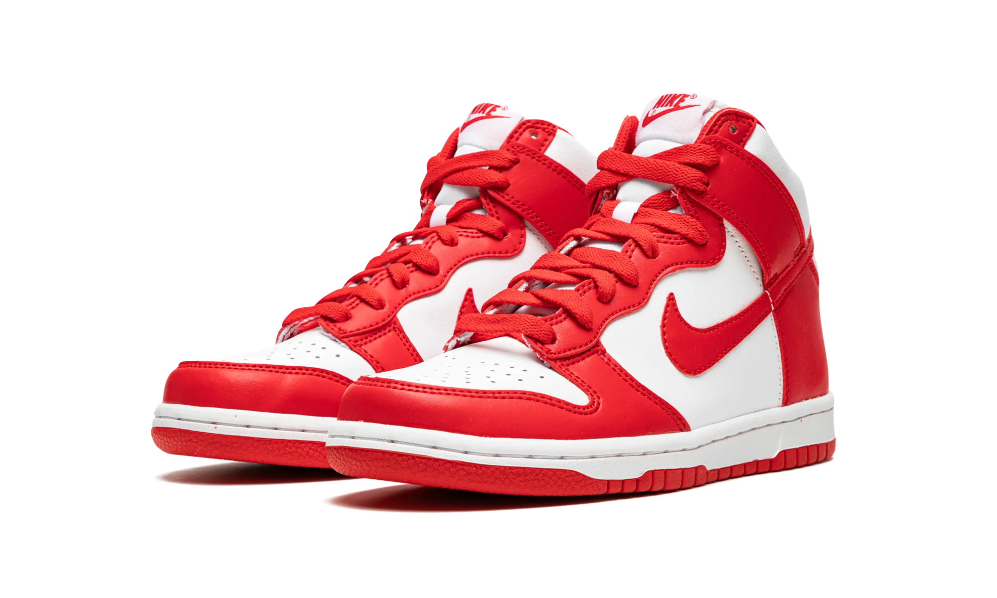 Dunk High GS "White / University Red" Lift Step