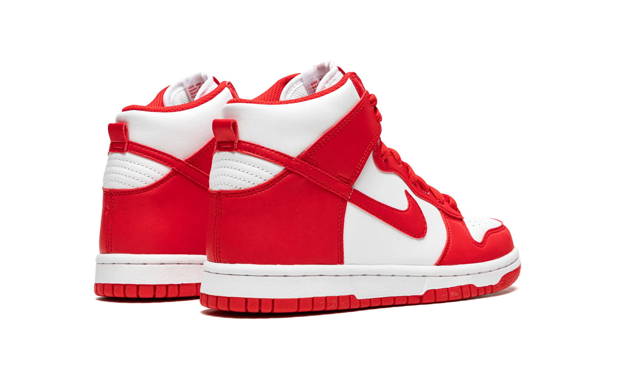Dunk High GS "White / University Red" Toe Guard Pack Easy