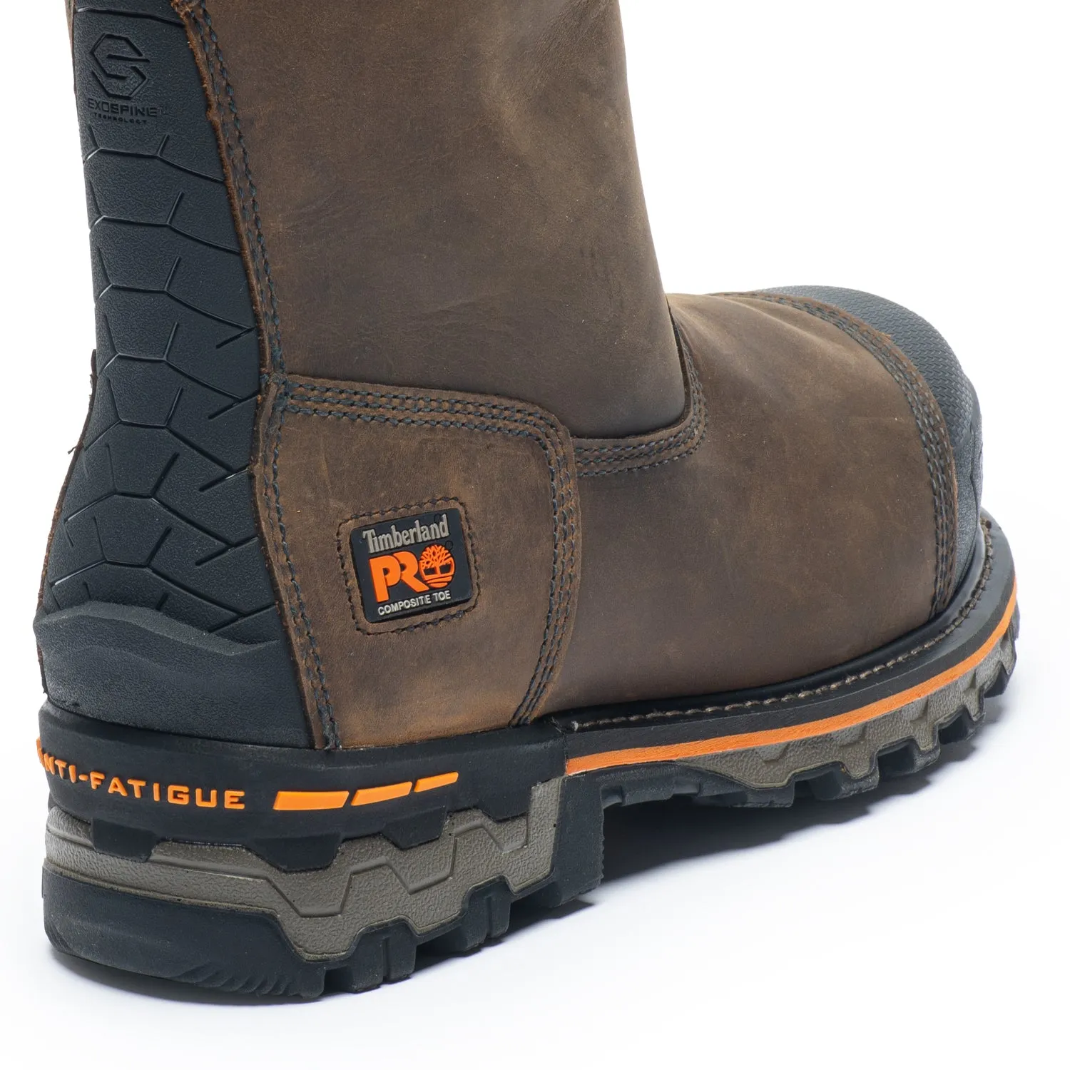 Street Fashion Boondock Pull-On Men's 8" Composite Toe Work Boots A4499