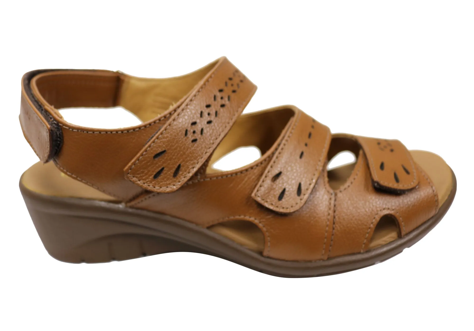 Weekend Plans therapeutic Opananken Katrina Womens Comfortable Brazilian Leather Sandals