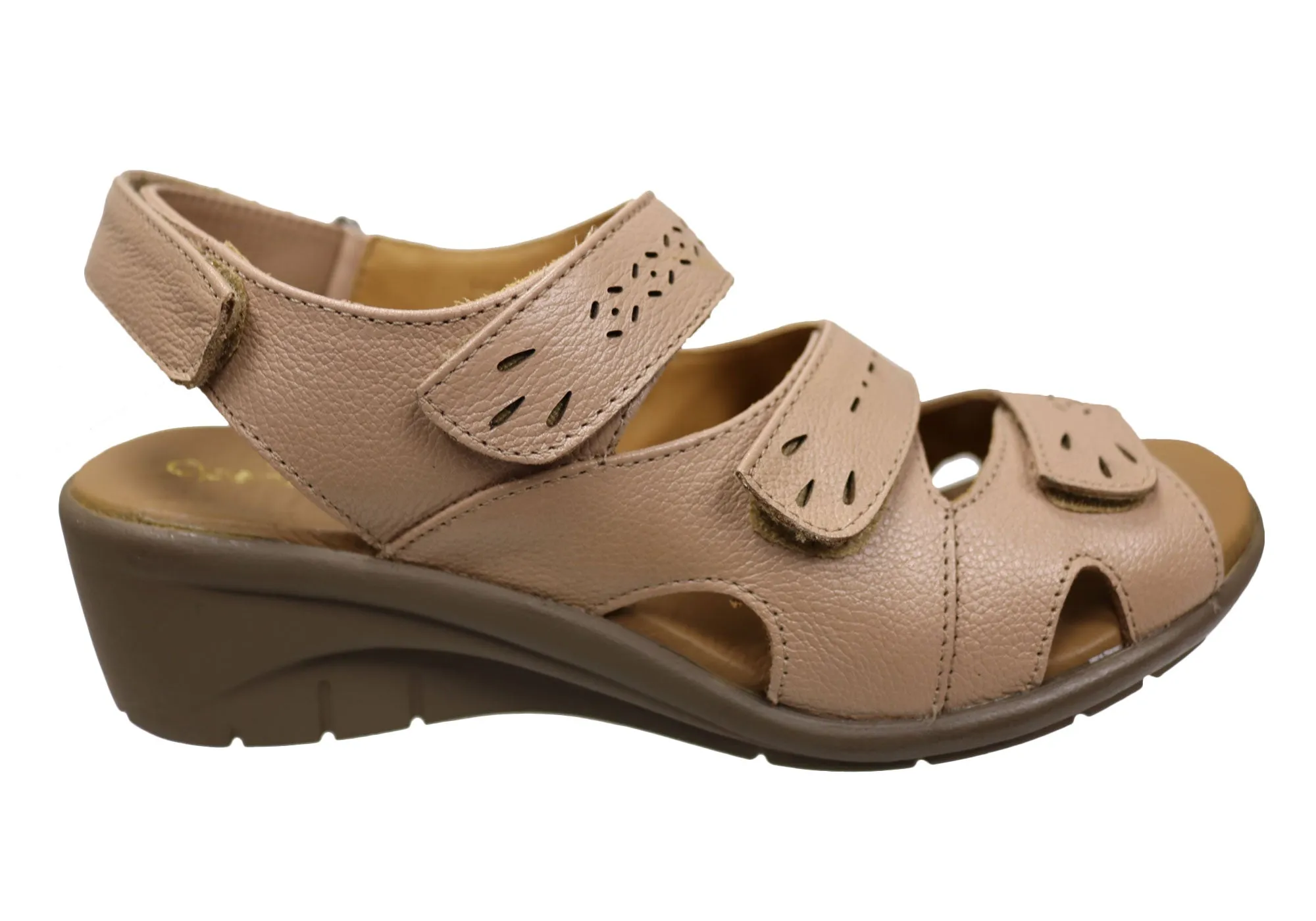 Comfy Strap Chill Gear Opananken Katrina Womens Comfortable Brazilian Leather Sandals