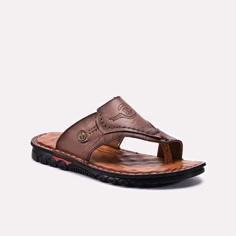 Instant Comfort Footwear Casual Brown Mens Casual Slippers 0151143