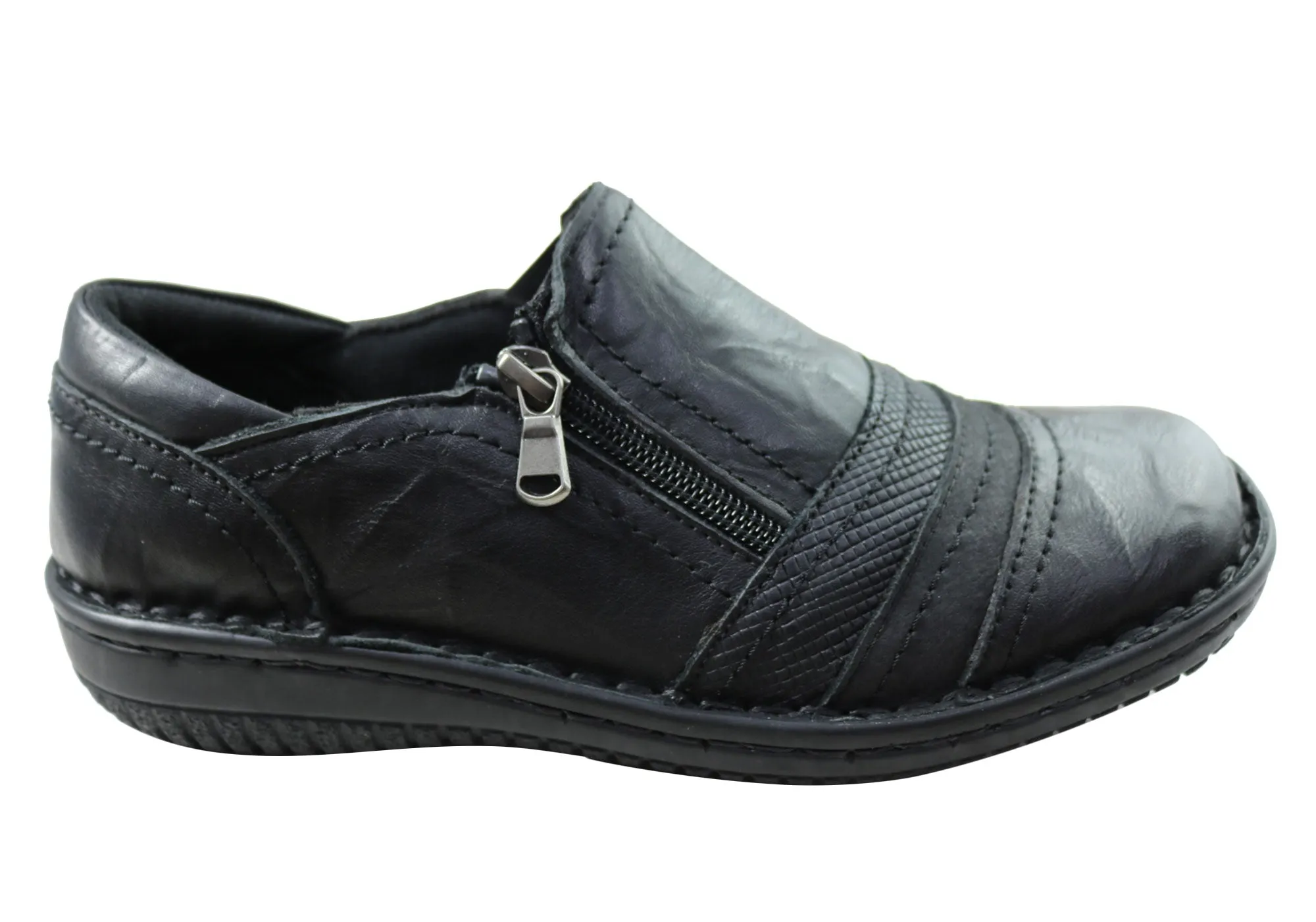 Soft Neutral Corner Style Cabello Comfort Womens 5849-27 Leather Shoes Made In Turkey