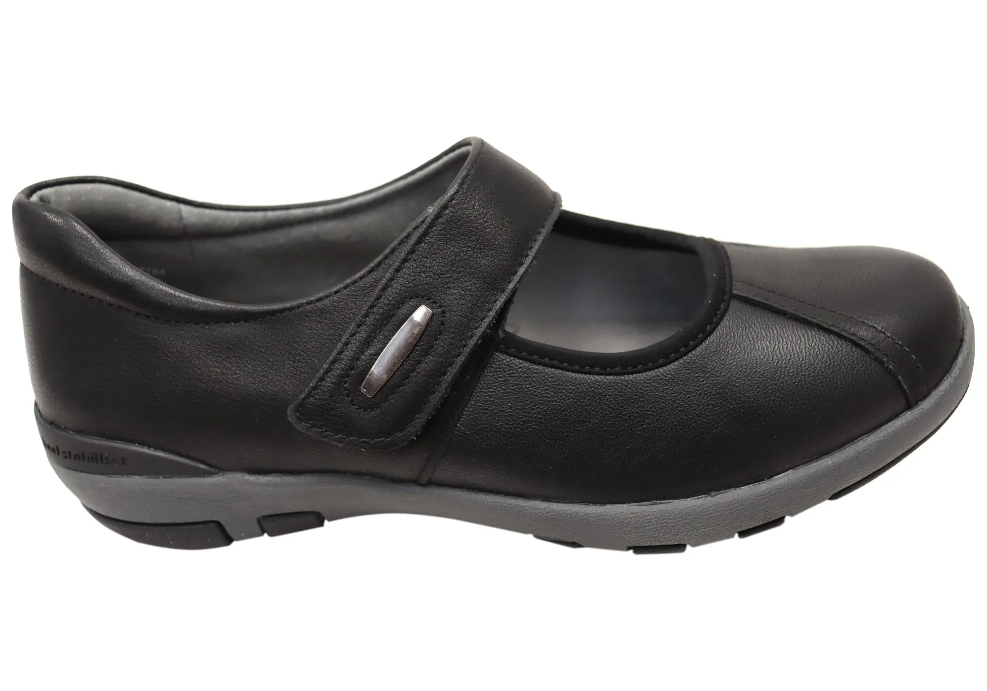 Homyped Mable Womens Supportive Comfortable Leather Shoes Soul Walk Breathable Material