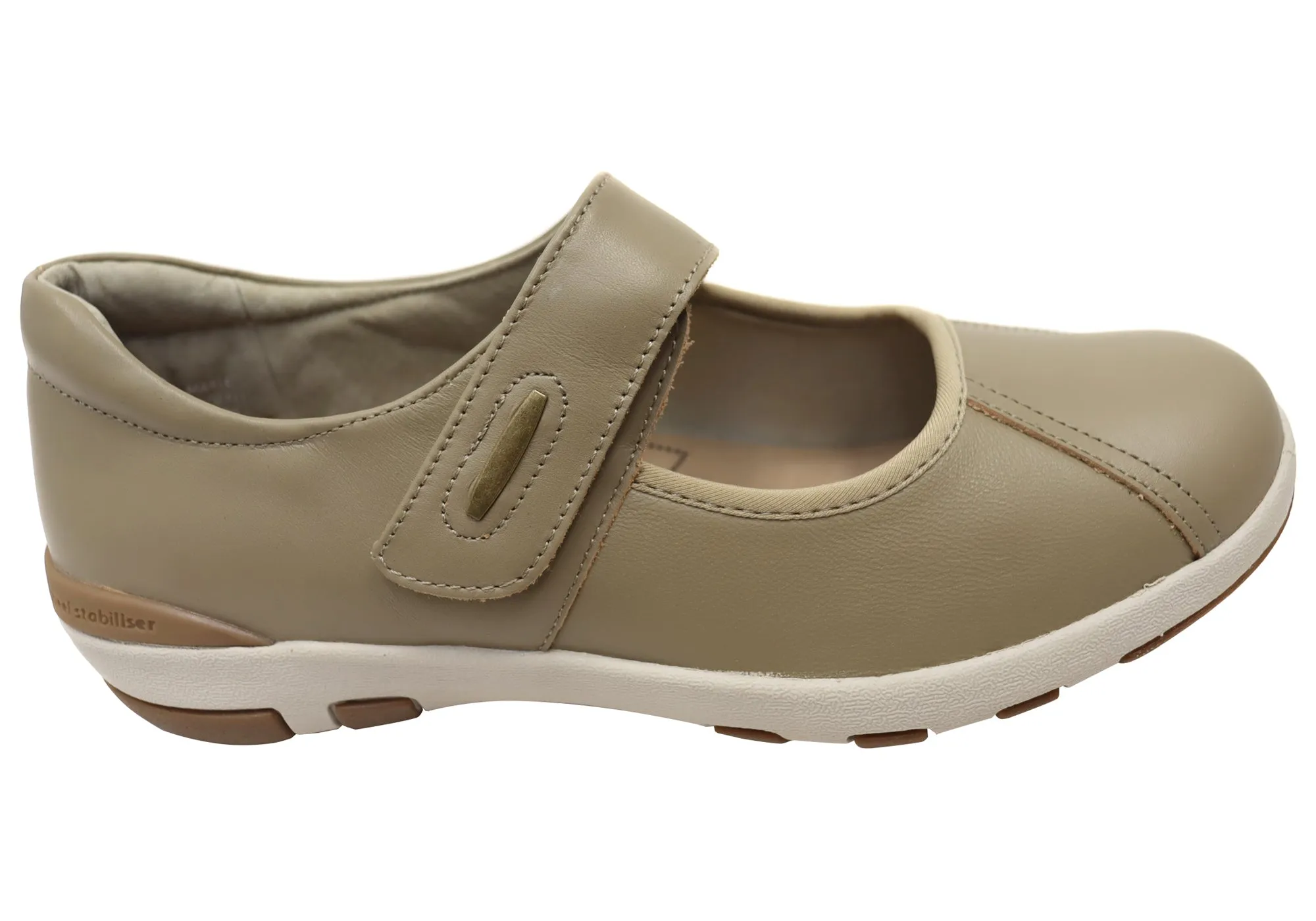 Hero Walk Seamless Fit Work Commute Homyped Mable Womens Supportive Comfortable Leather Shoes