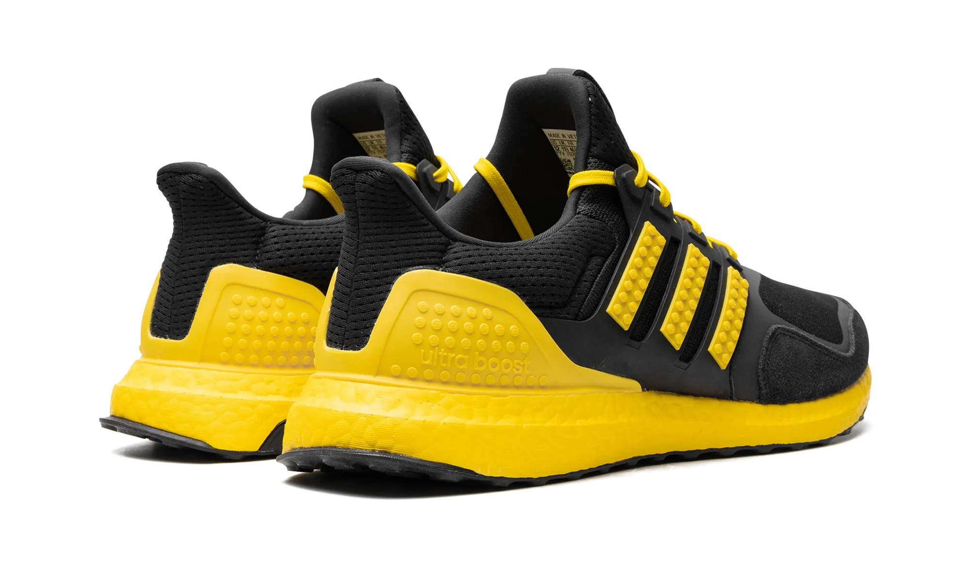 Lego - Ultraboost DNA "Core Black / Yellow / Core Black" Pull Step Work Pace