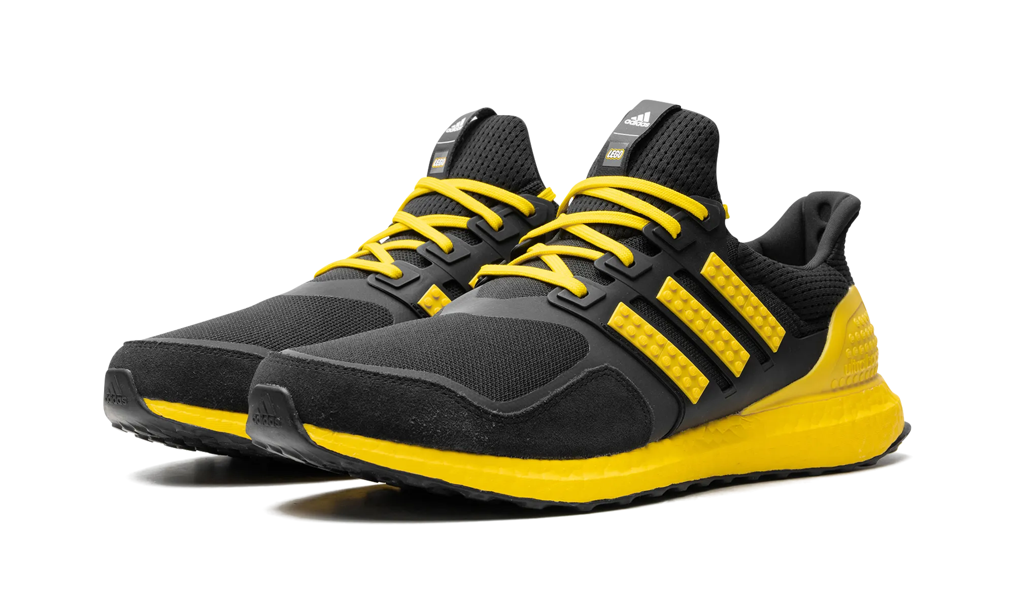 Break Run Lego - Ultraboost DNA "Core Black / Yellow / Core Black"