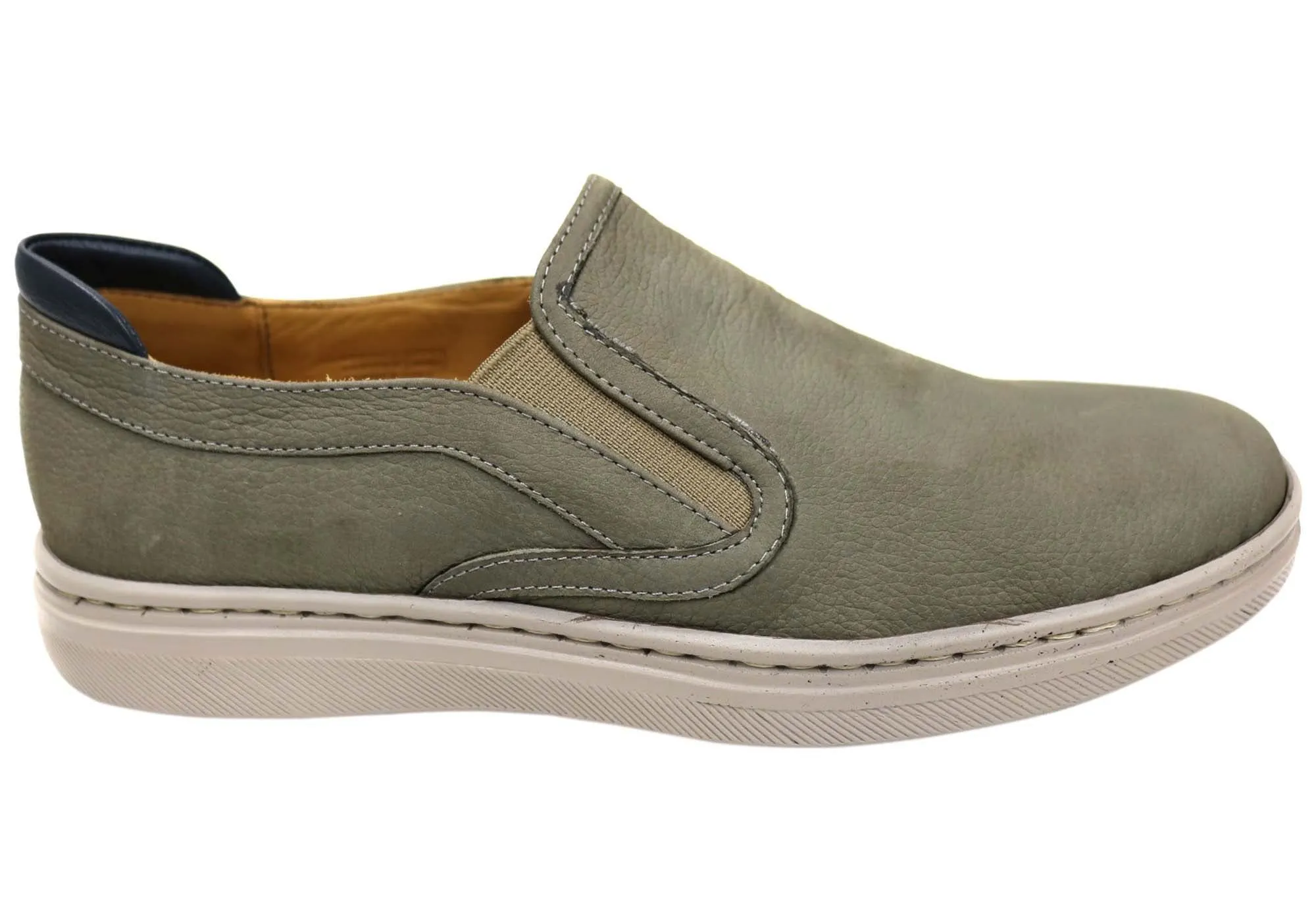 Long Hours Feel Flex Opananken Hunter Mens Comfortable Brazilian Leather Shoes