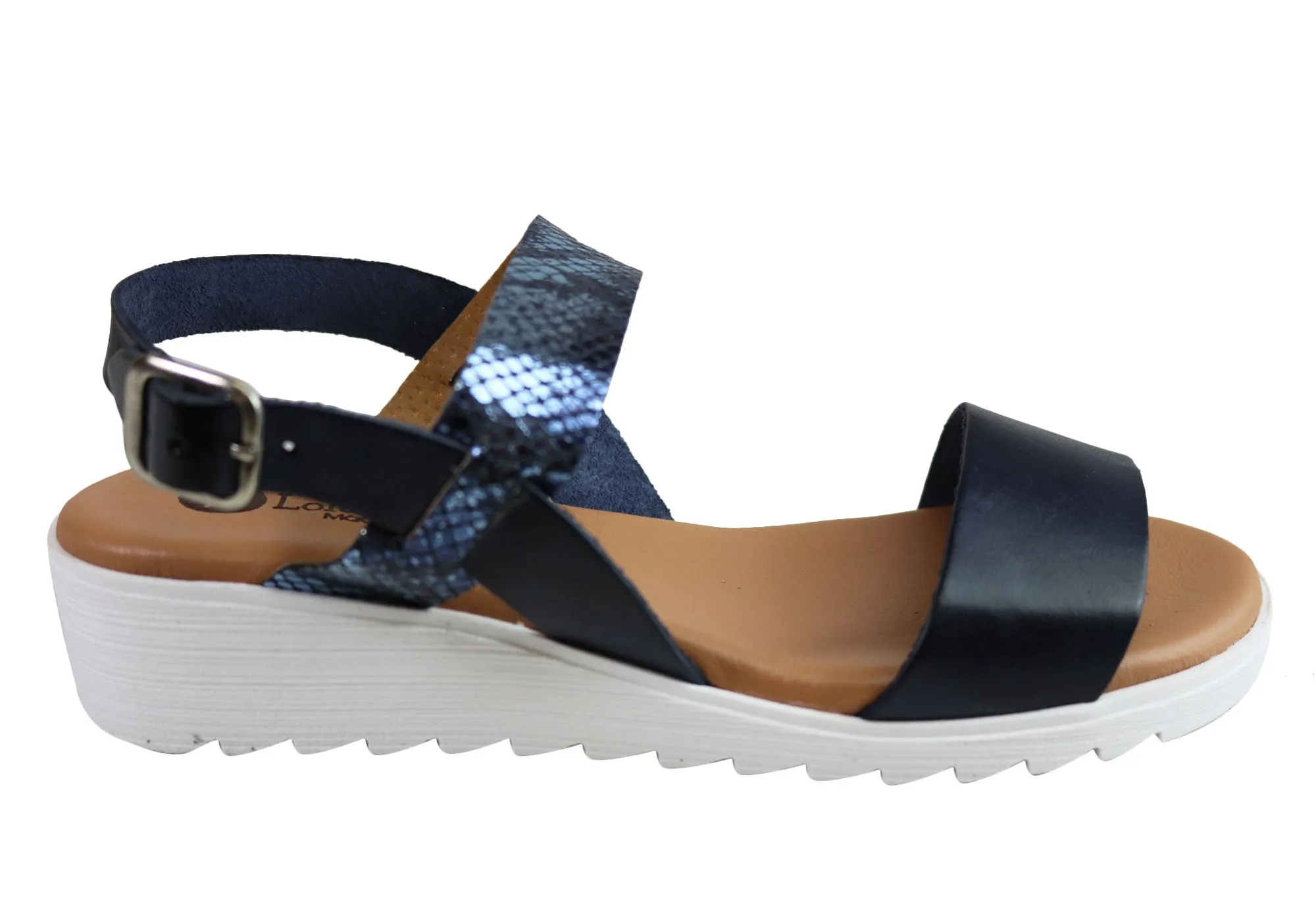 Lola Canales Gab Womens Comfortable Soft Leather Sandals Made In Spain City Wear