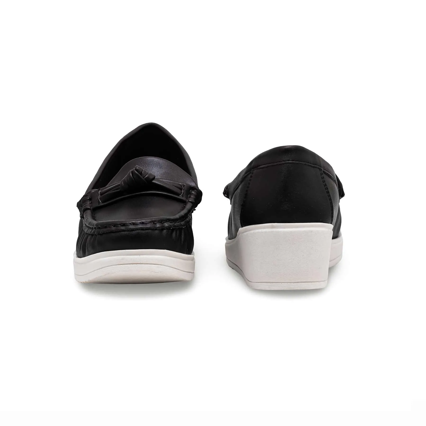 Black Moccasin WN4344 Urban Stroll Step Stable