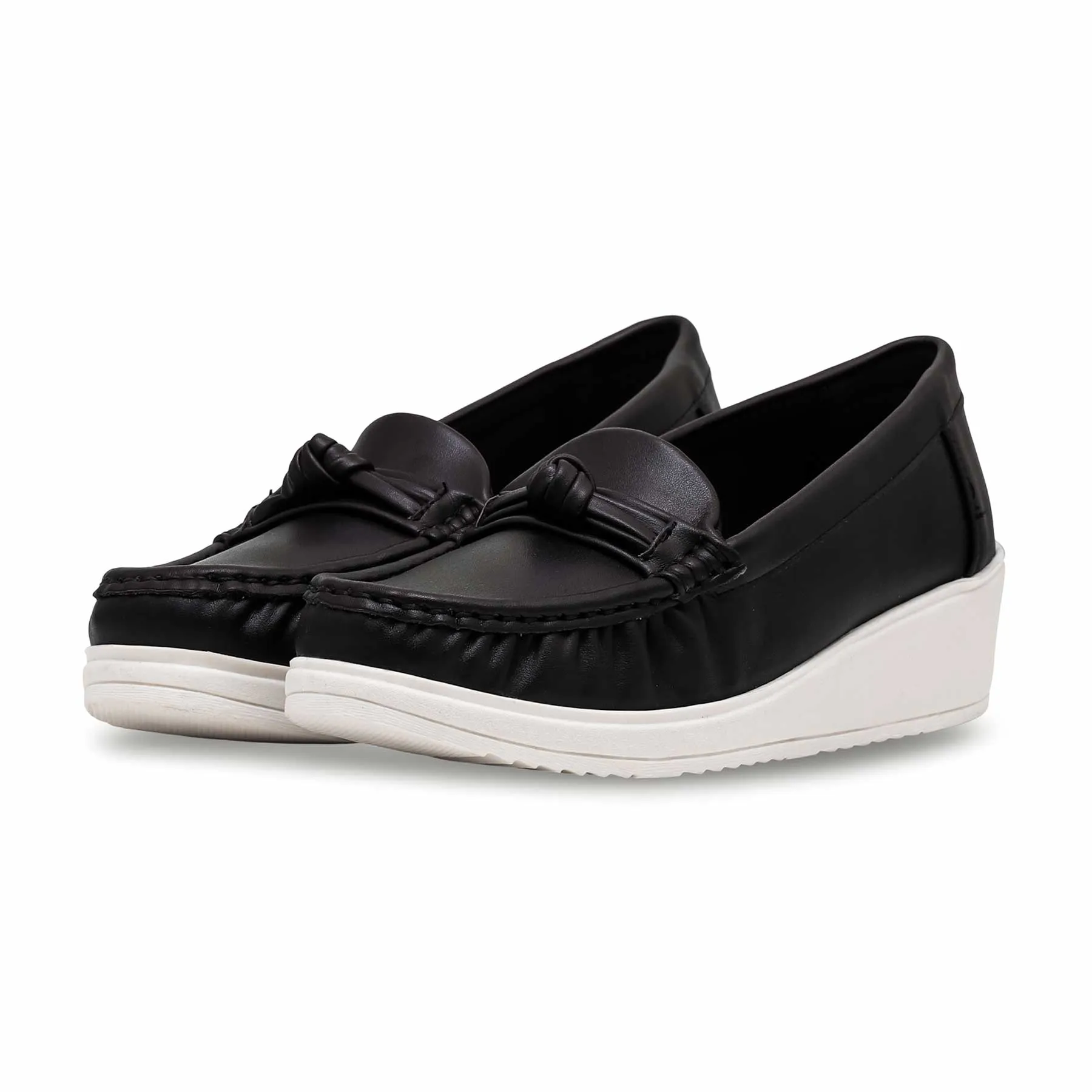 Full Support Black Moccasin WN4344