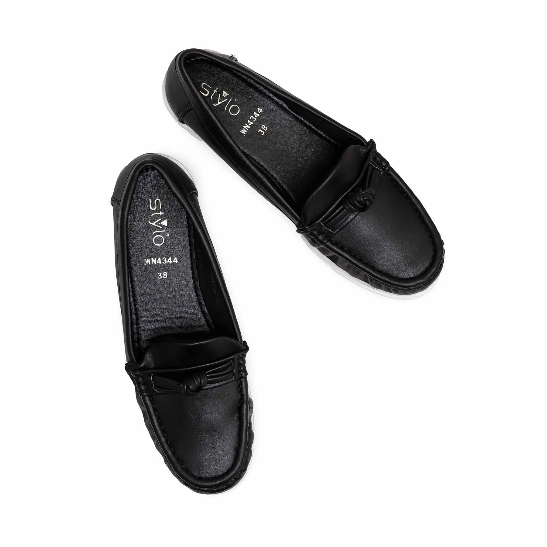 Black Moccasin WN4344 Feather Soft