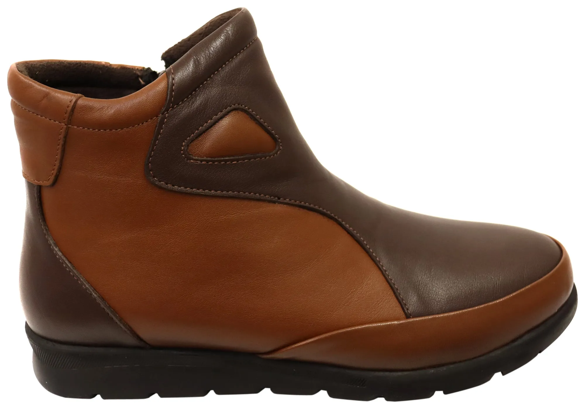 Orizonte Moora Womens European Comfortable Leather Ankle Boots Soft Inner Lining Breathable Comfort Seeker
