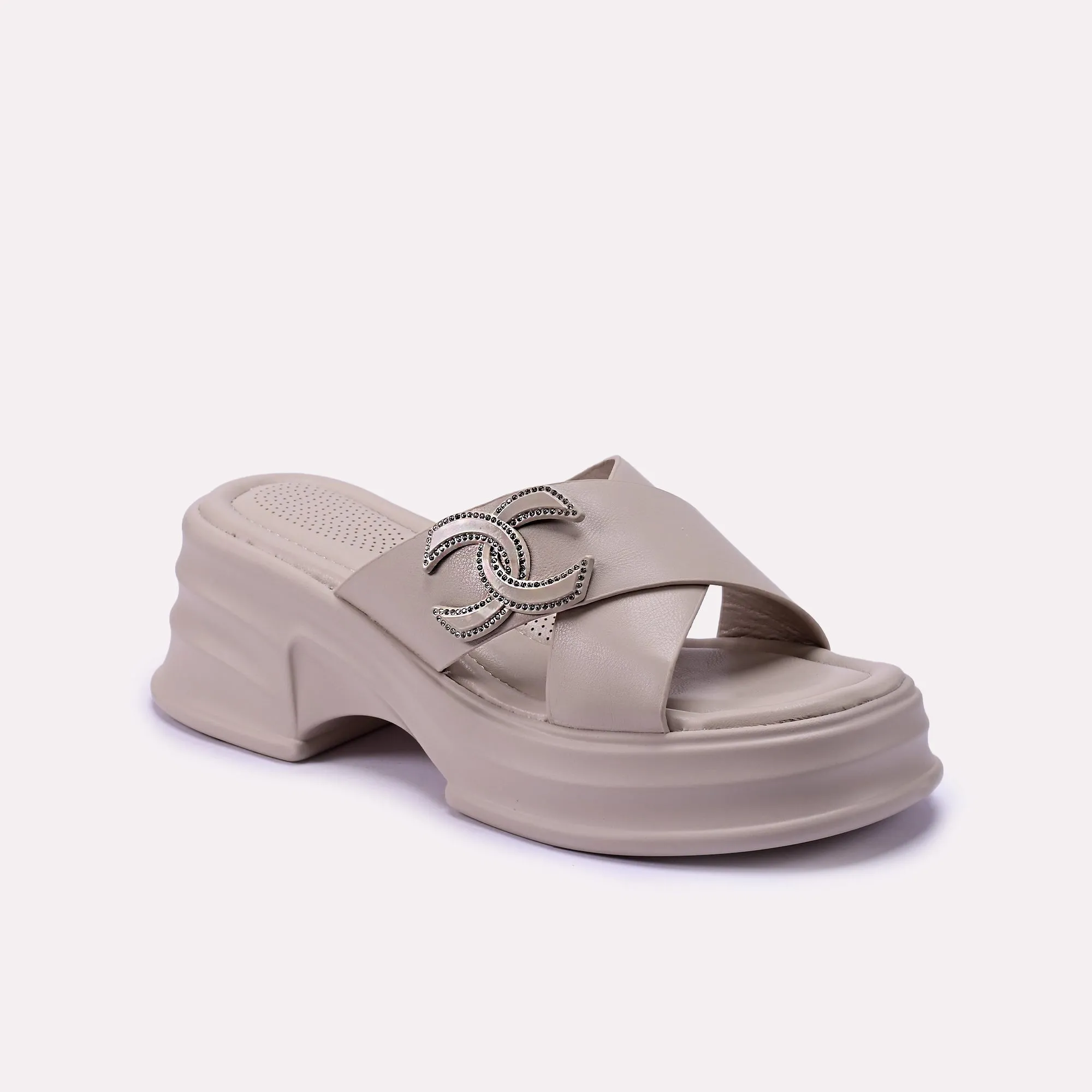 Chill Step Ankle Support Carol Fawn Casual Slippers 0412274