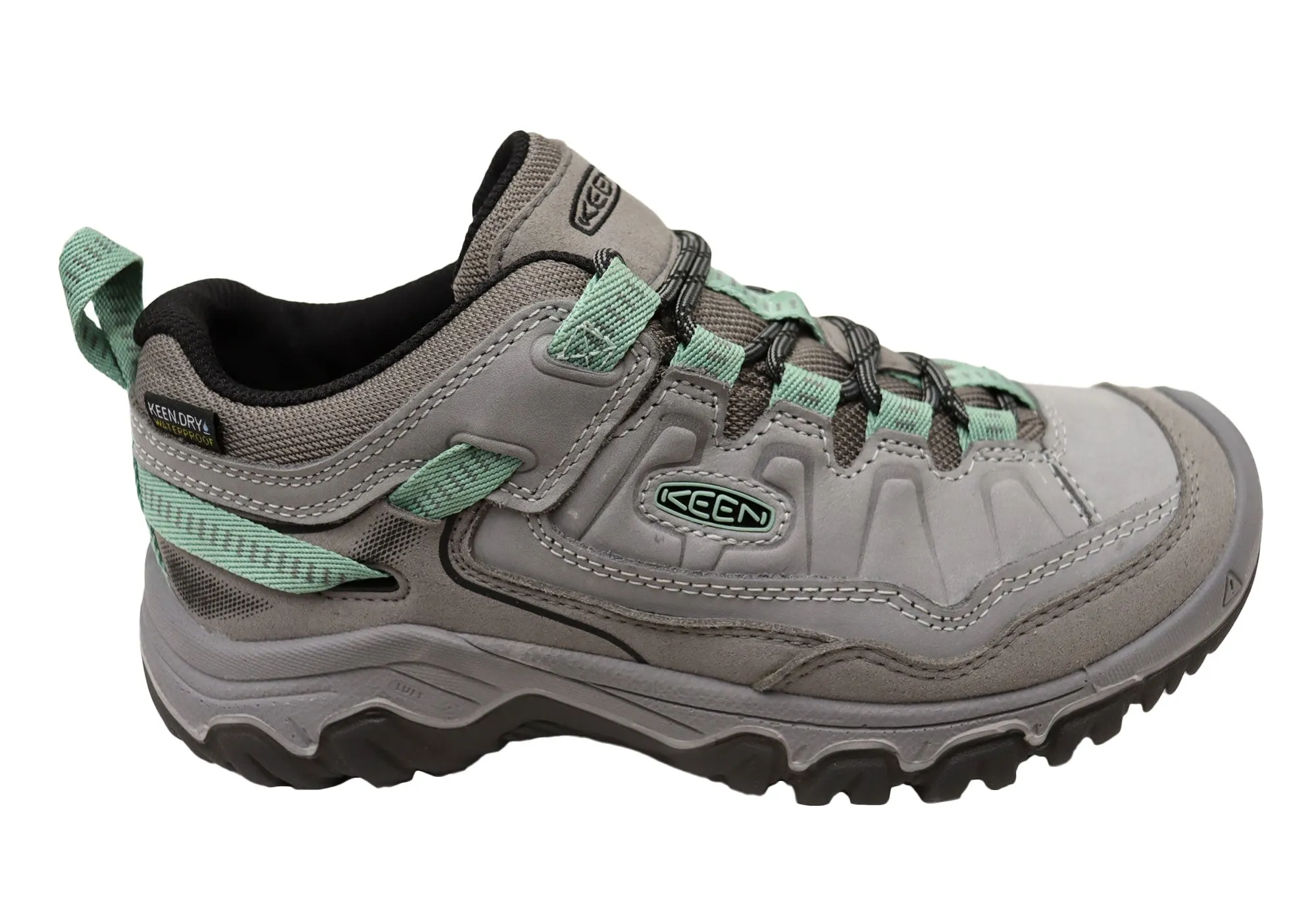 Keen Womens Comfortable Targhee IV Waterproof Hiking Shoes Seamless Fit Gym Workout Versatile