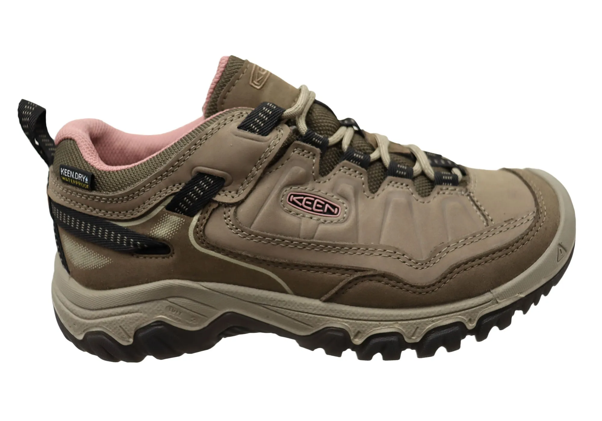Space Vibe Keen Womens Comfortable Targhee IV Waterproof Hiking Shoes