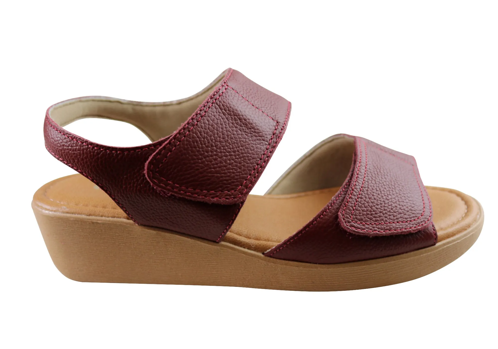light shoes Arch Ease Usaflex Beckley Womens Comfortable Leather Sandals Made In Brazil