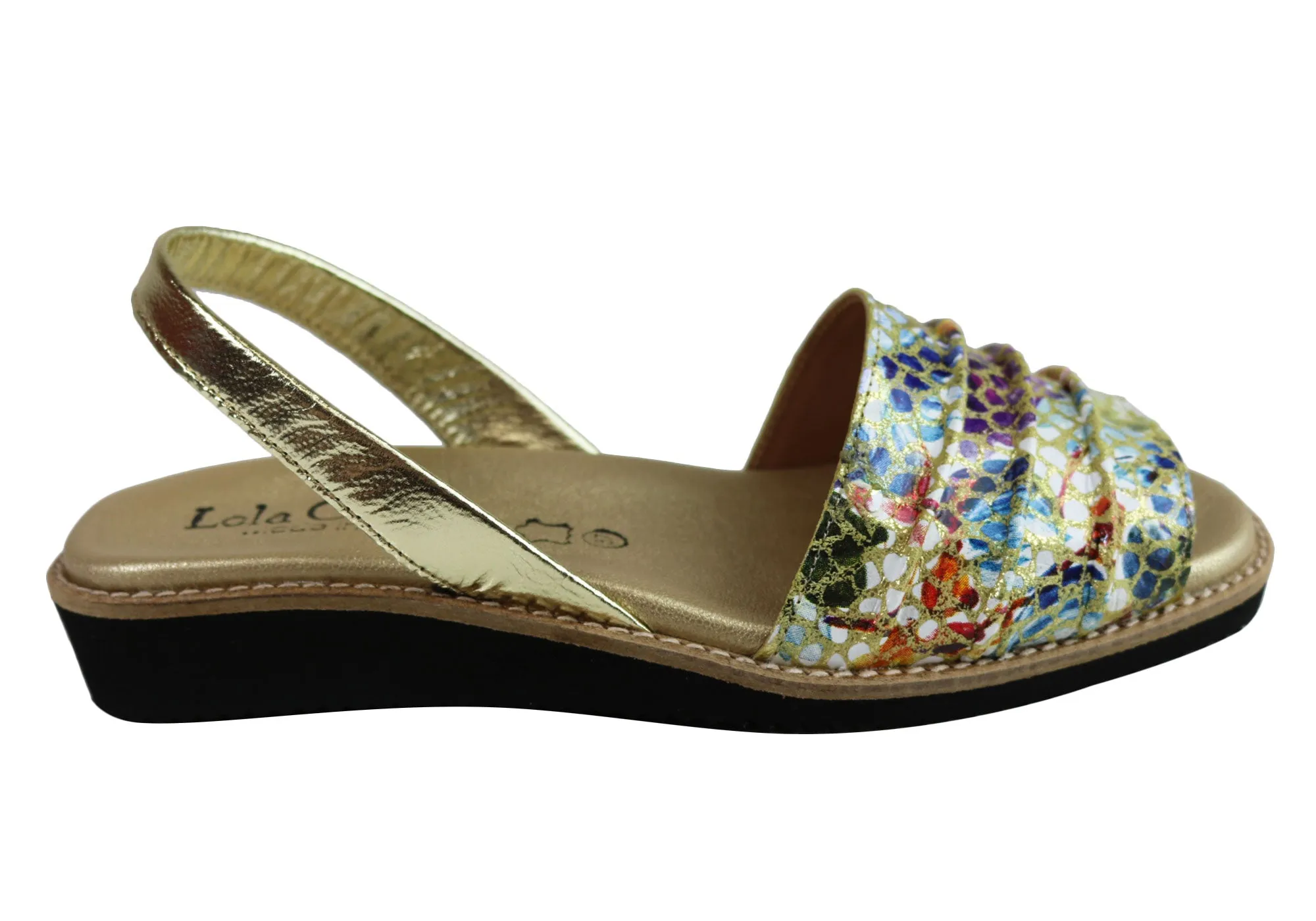 Foot Support Shoes Lola Canales Melody Womens Comfortable Leather Sandals Made In Spain