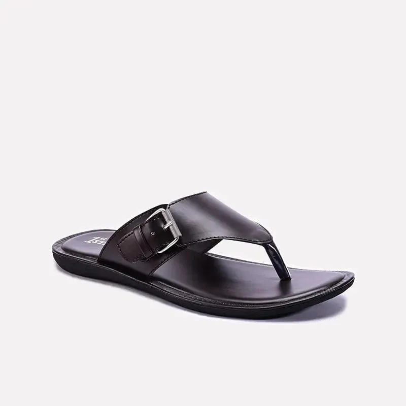 Brown Casual Strap Slides For Men 0150986 Comfortable Tongue