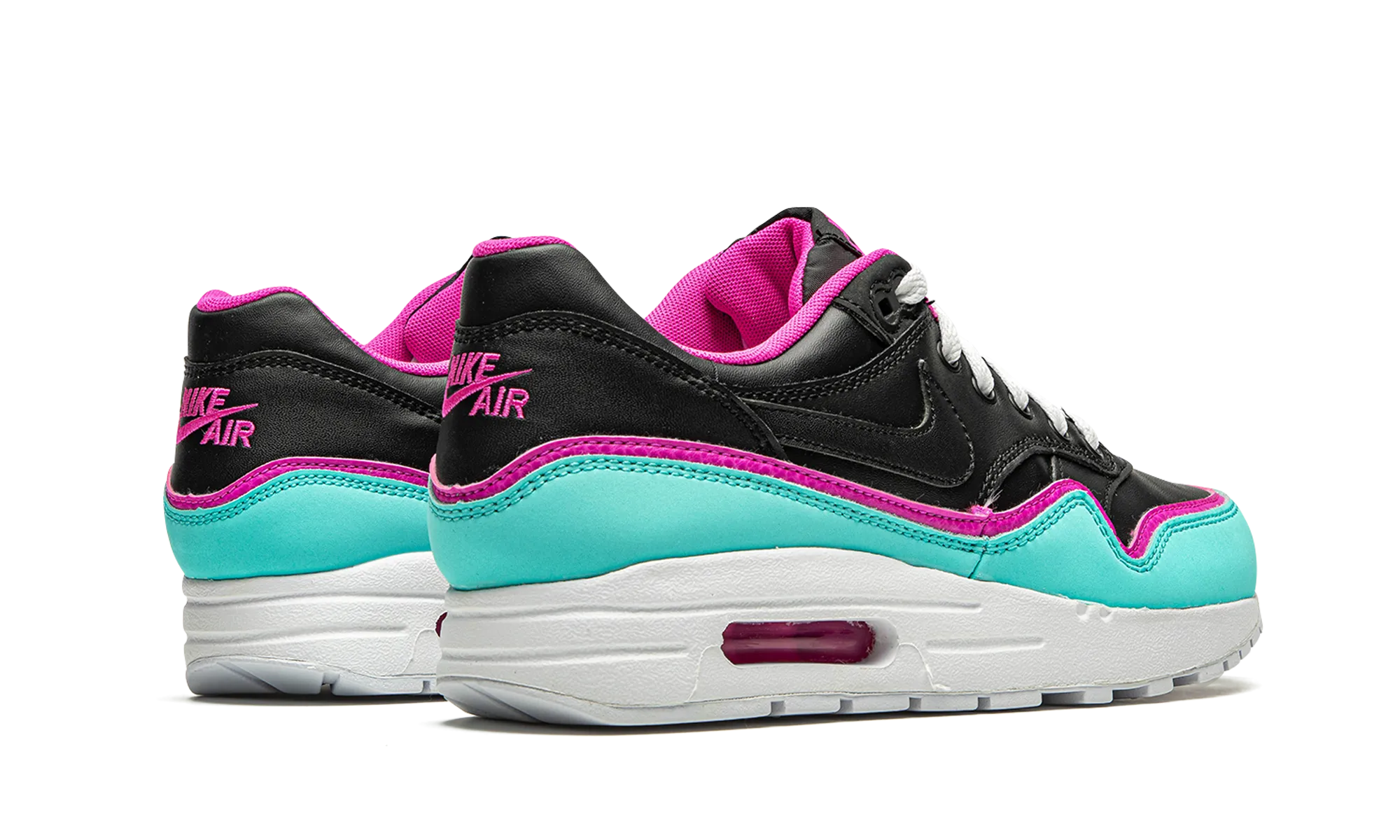 Air Max 1 DBL (GS) "Double Layered - Aqua Fuchsia" orthopedic Neutral Vibe